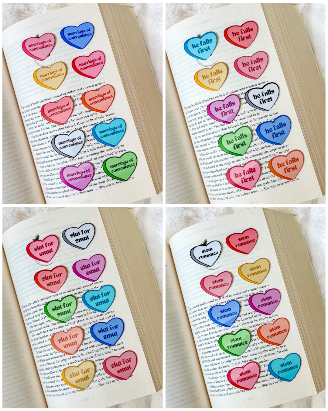 Candy Heart Sticker Bundle