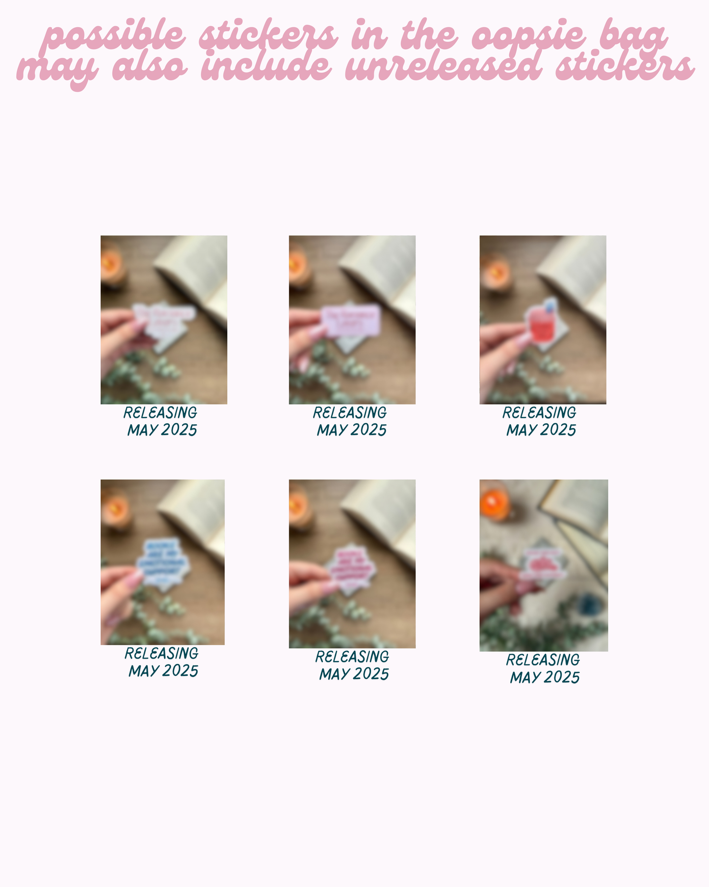 Oopsie Sticker Bag