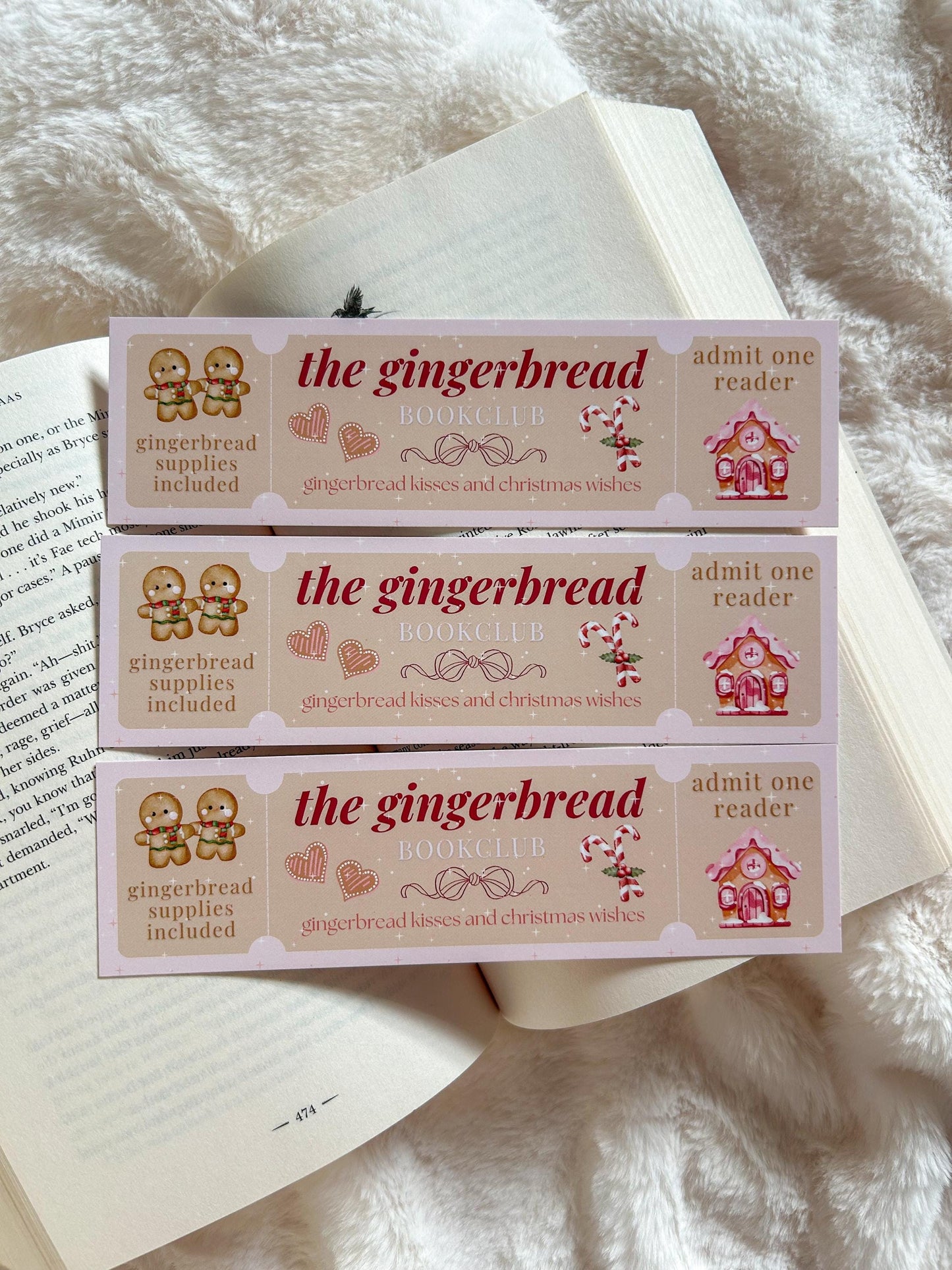 Gingerbread Bookmark Bundle