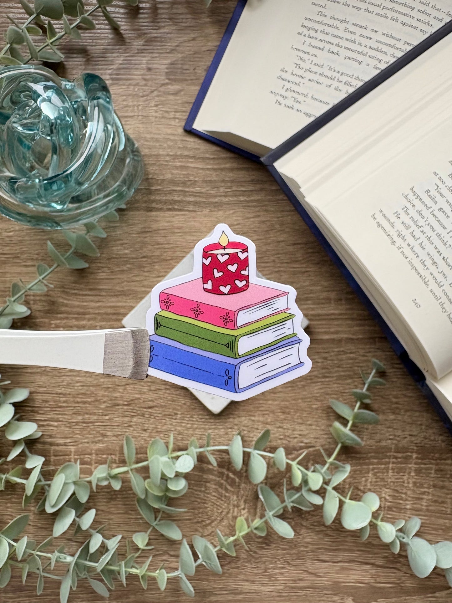 Nighttime Reader Sticker