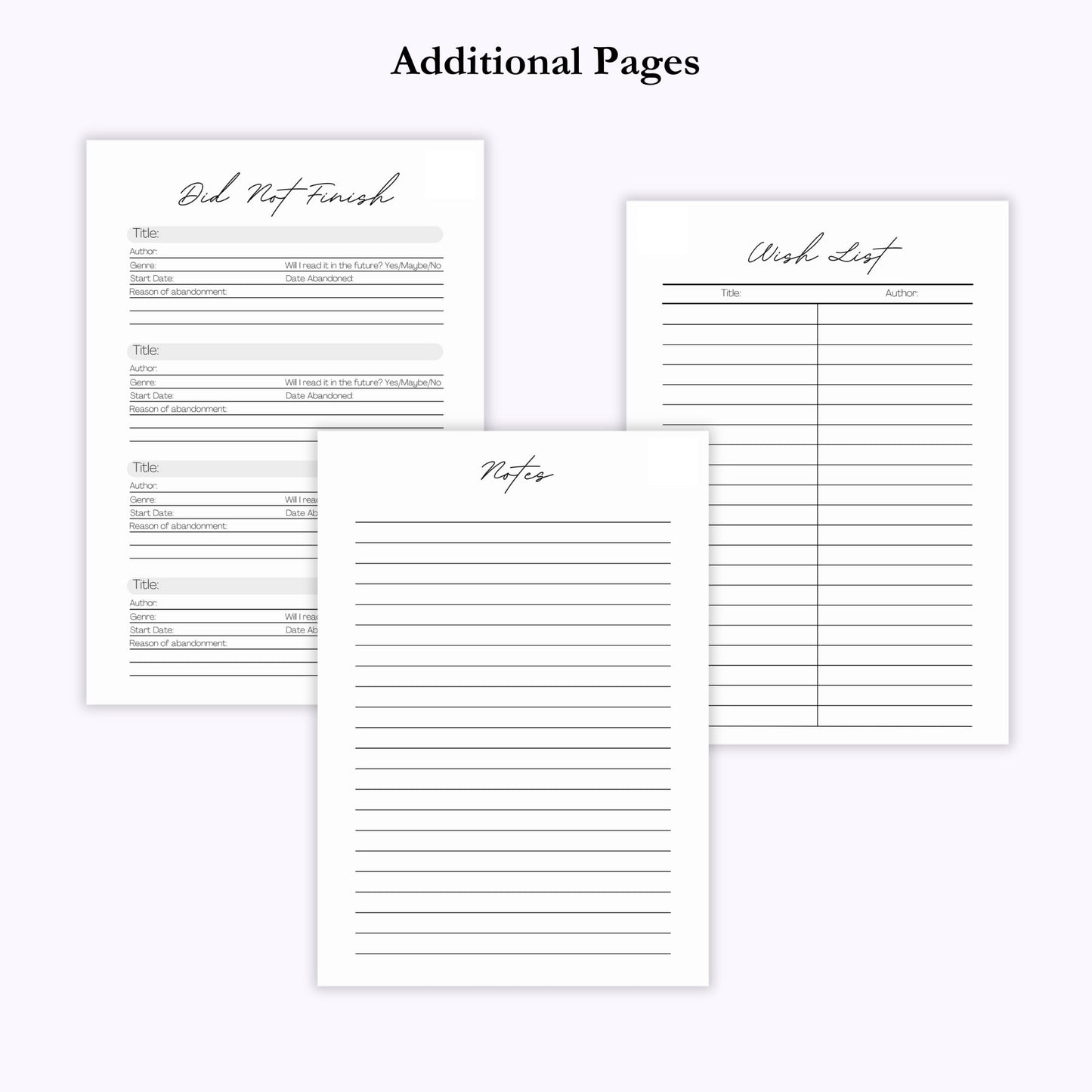The Reading Journal