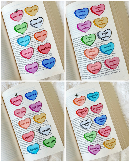 Candy Heart Sticker Bundle