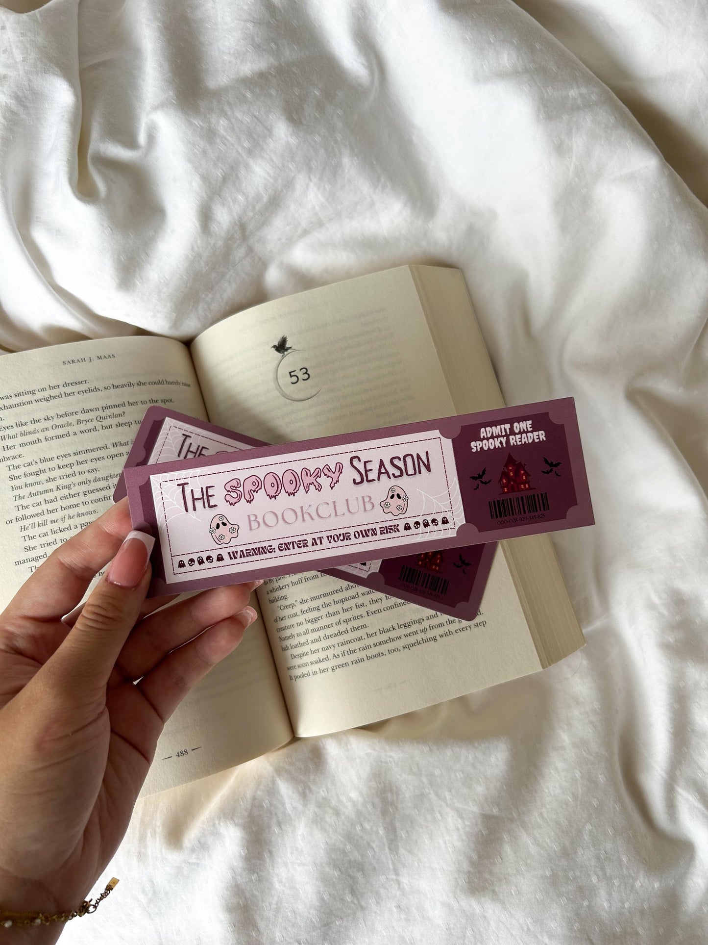 The Spooky Season Bookclub Bookmark