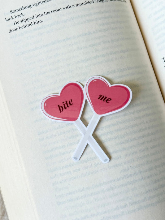 Bite Me Lollipop Sticker