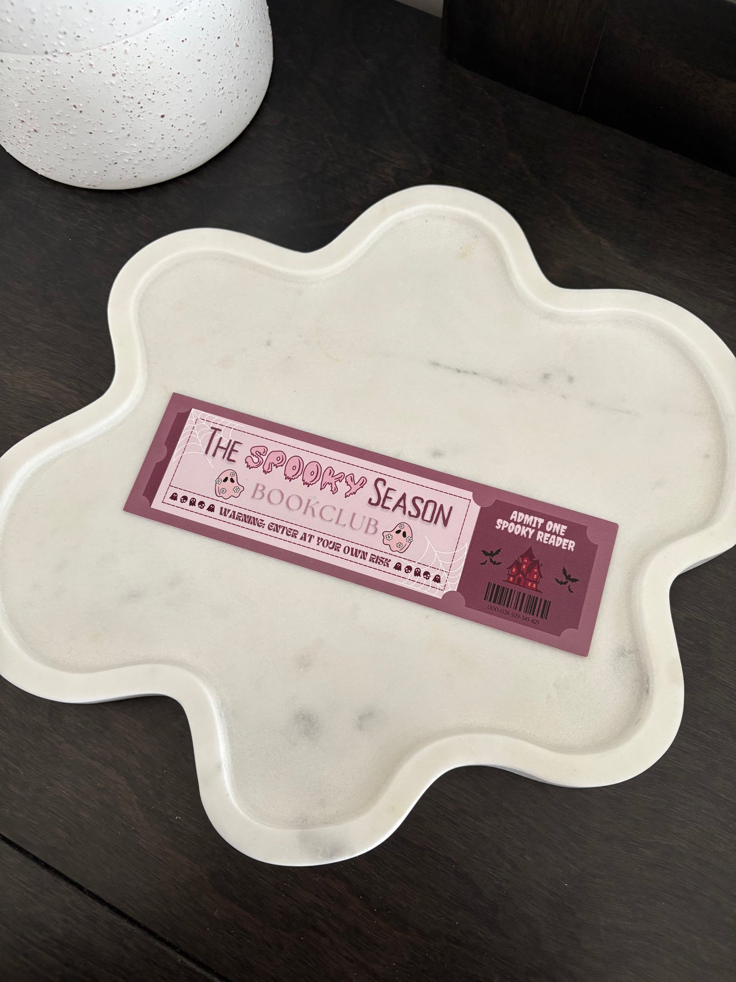 The Spooky Season Bookclub Bookmark