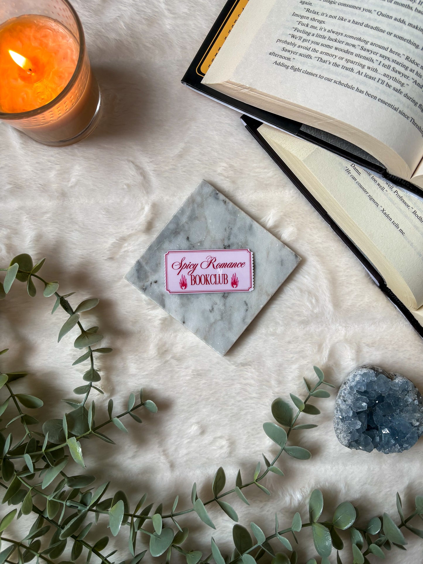 Spicy Romance Bookclub Sticker