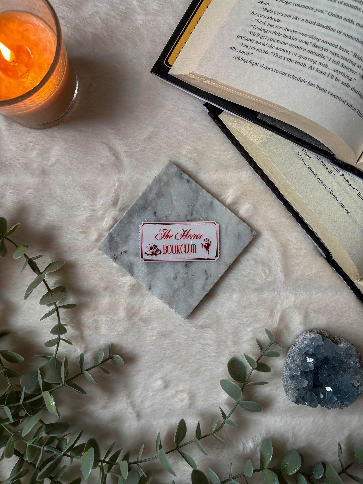 The Horror Bookclub Sticker