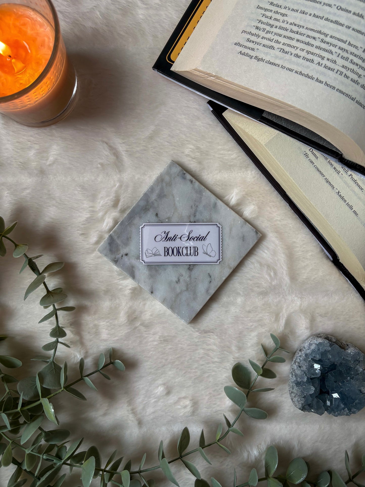 The Anti-Social Bookclub Sticker
