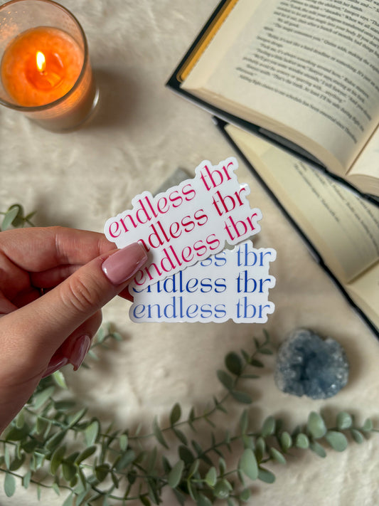 Endless TBR Sticker