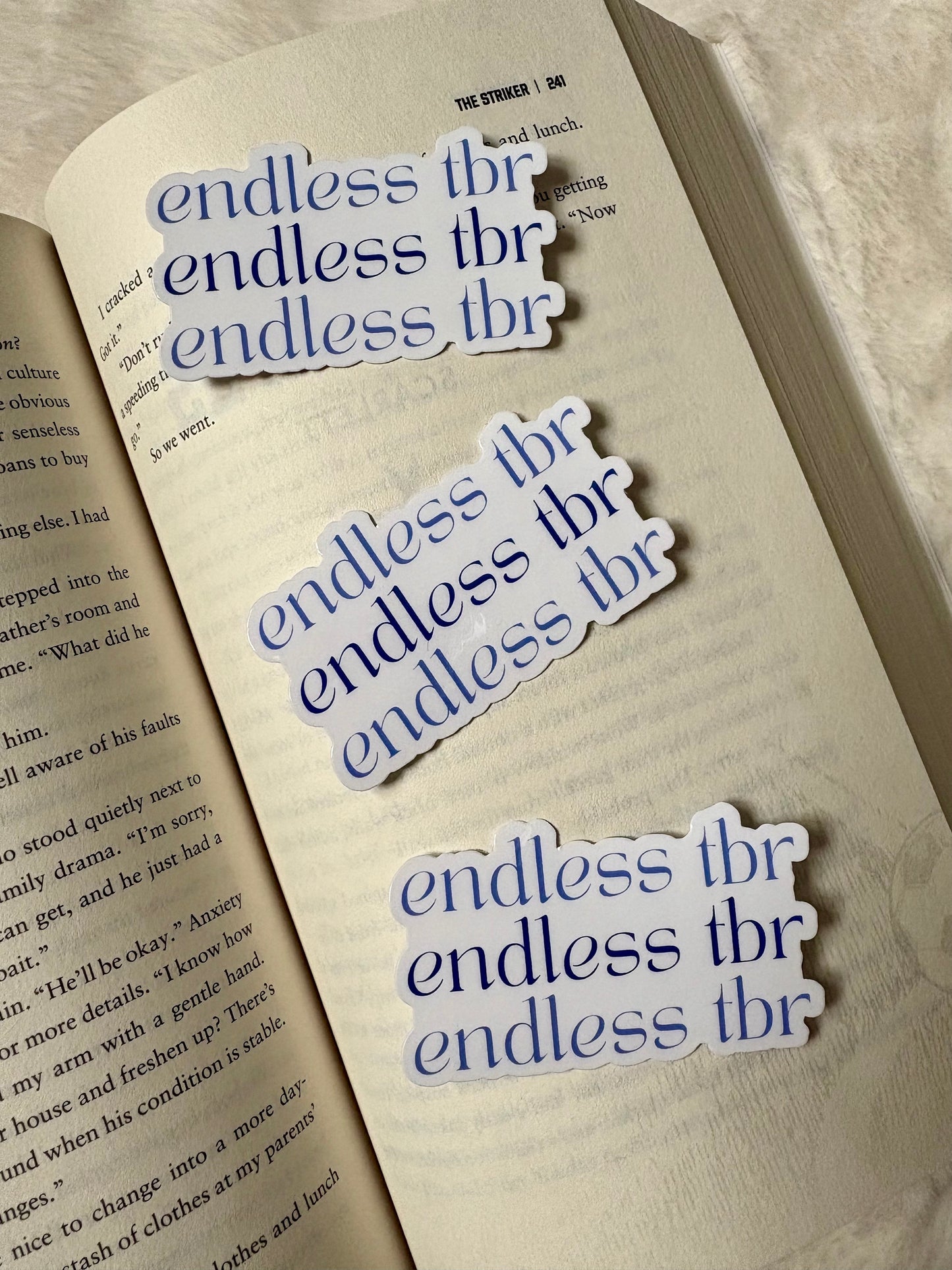 Endless TBR Sticker