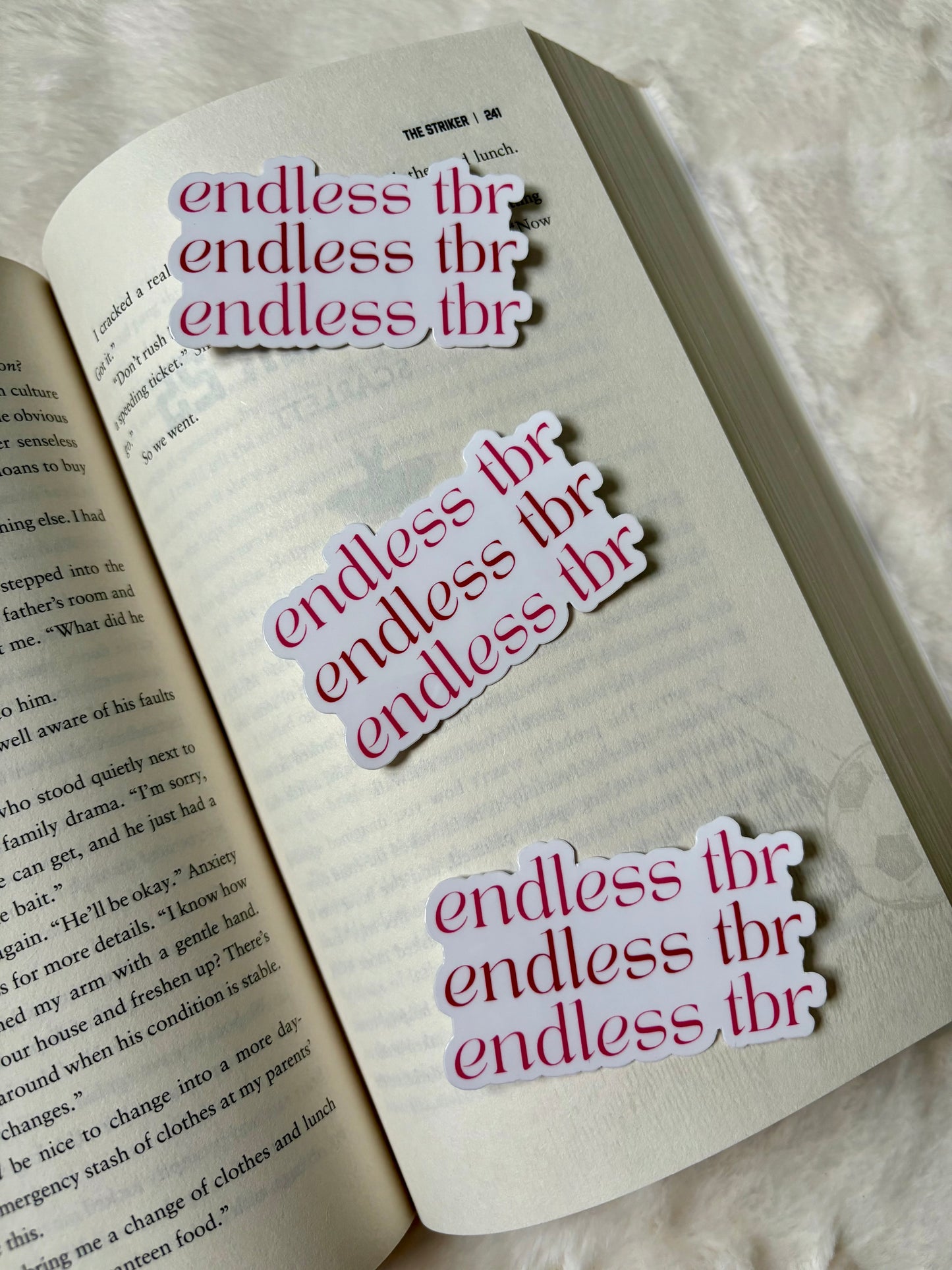 Endless TBR Sticker