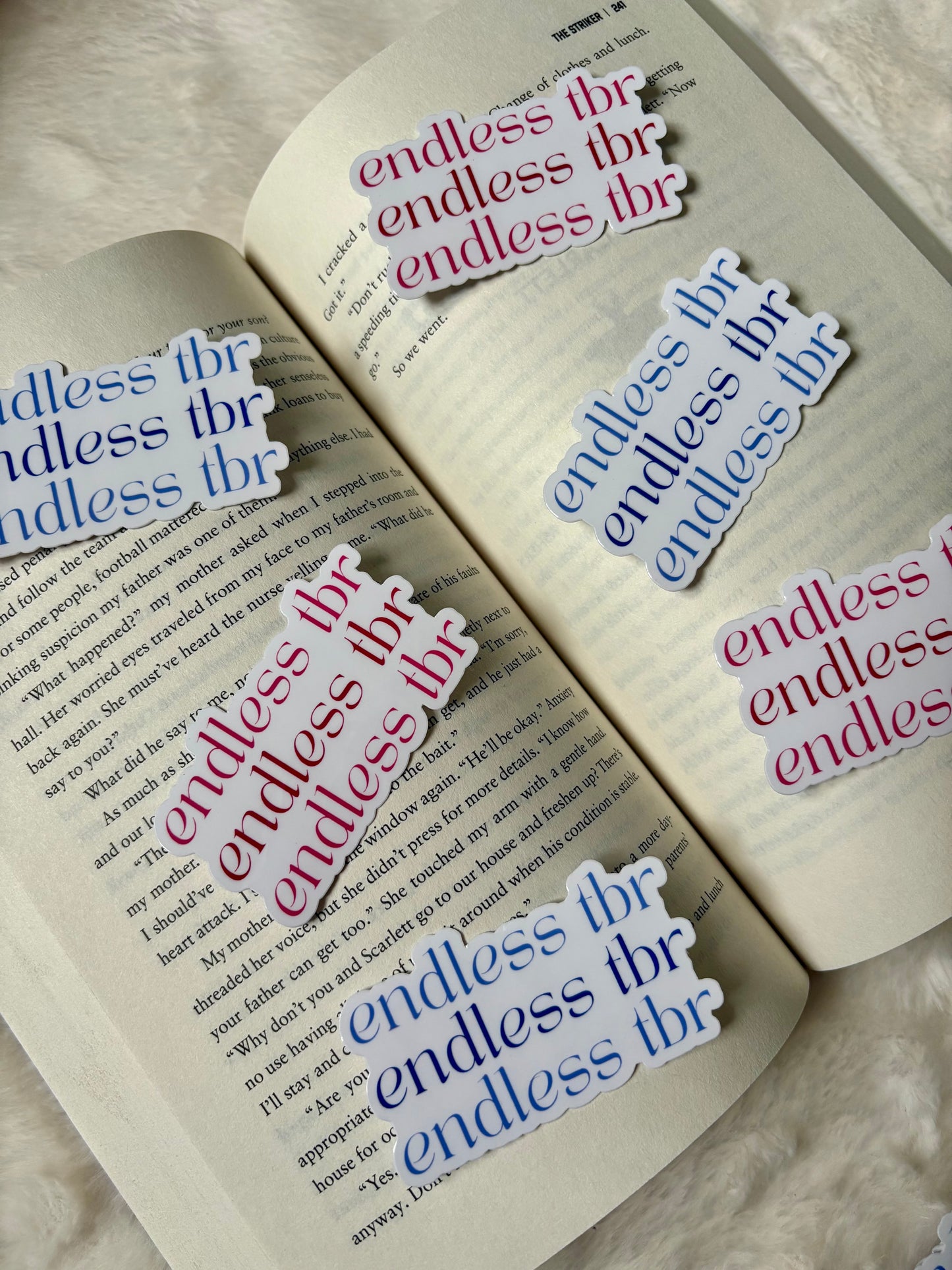 Endless TBR Sticker