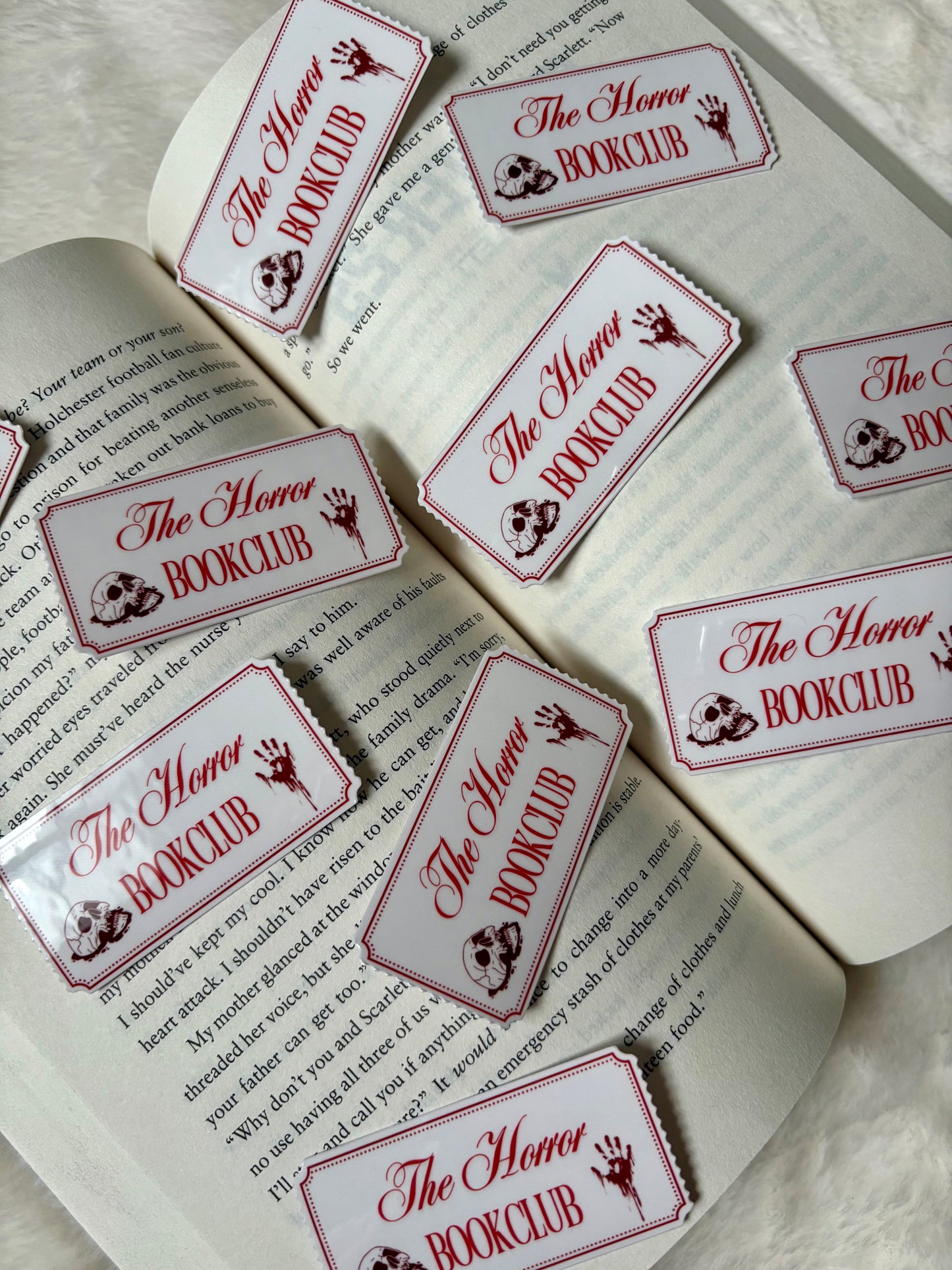 The Horror Bookclub Sticker