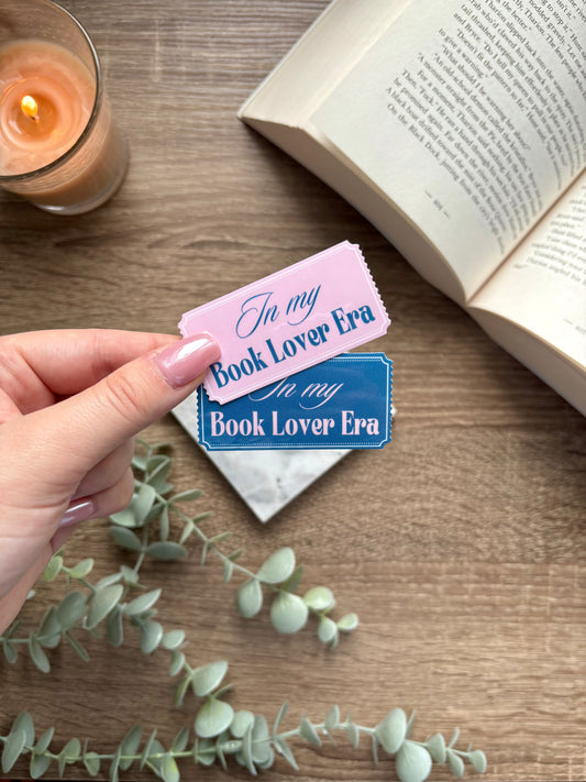 In My Book Lover Era Sticker