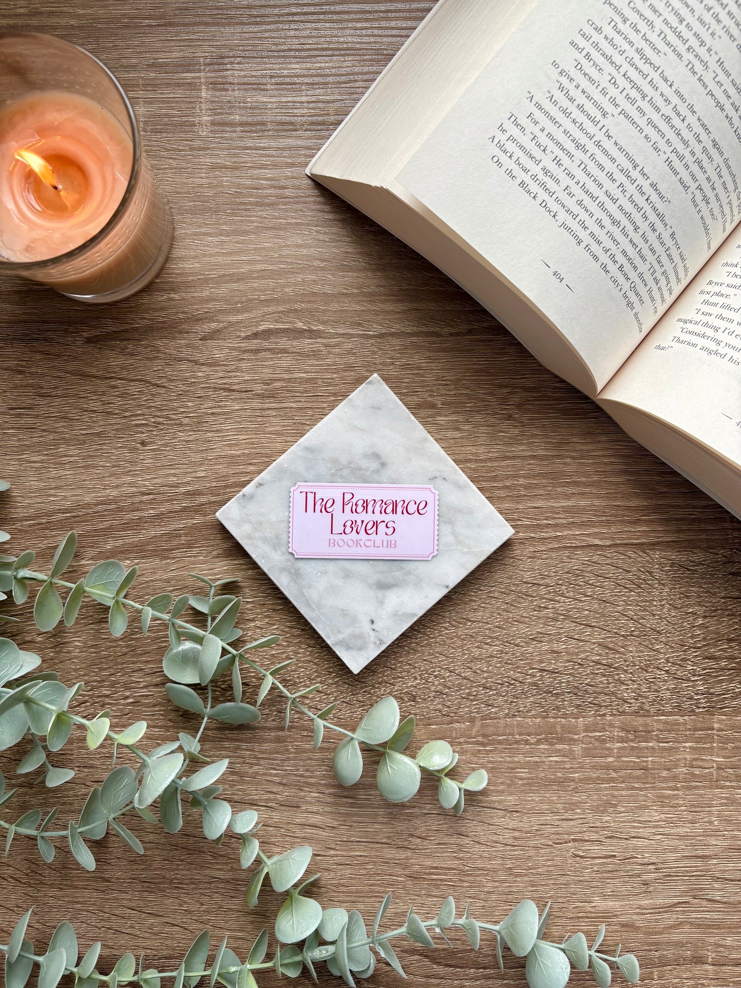 The Romance Lovers Bookclub Stickers