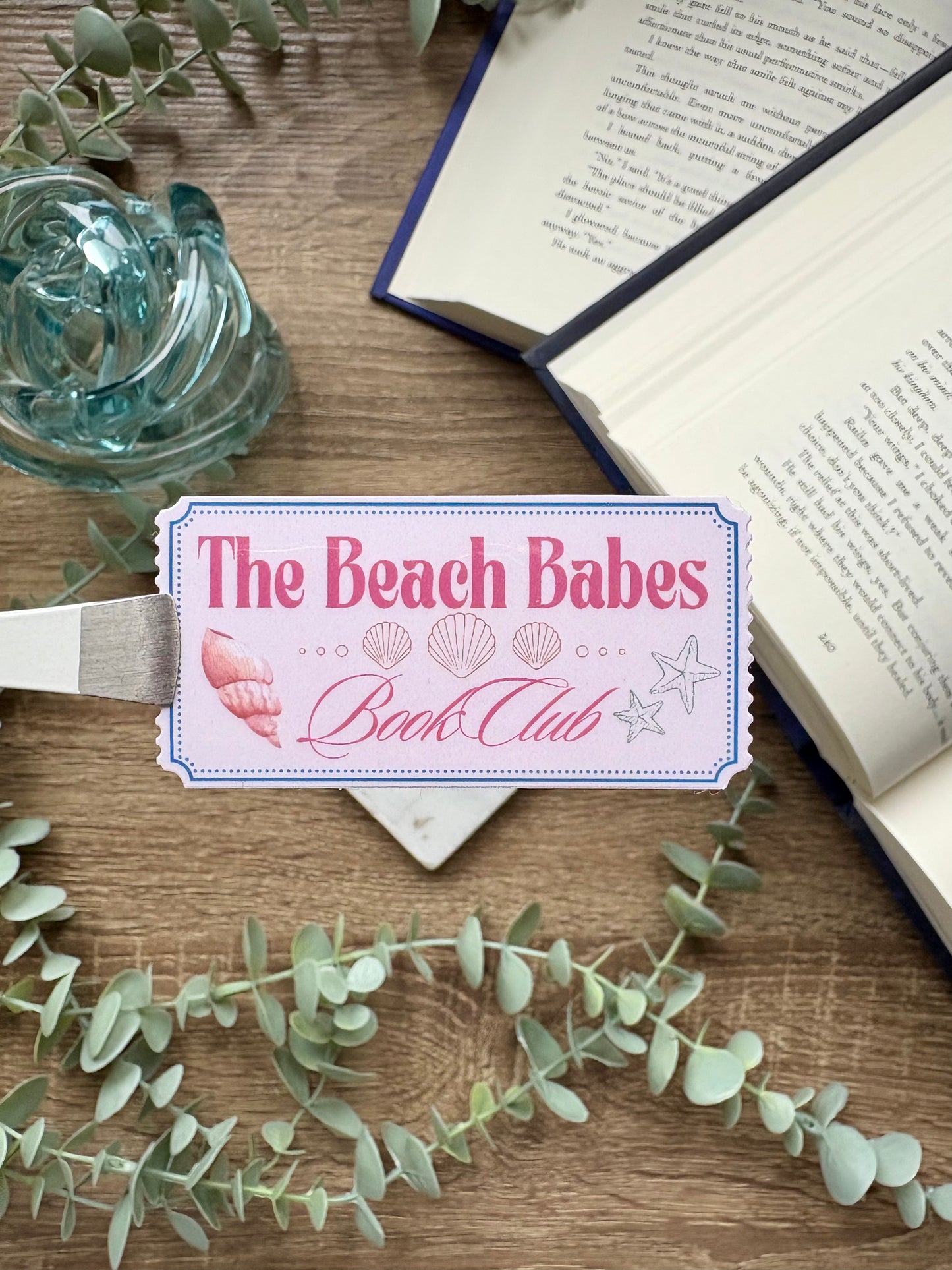 The Beach Babes Ticket Sticker