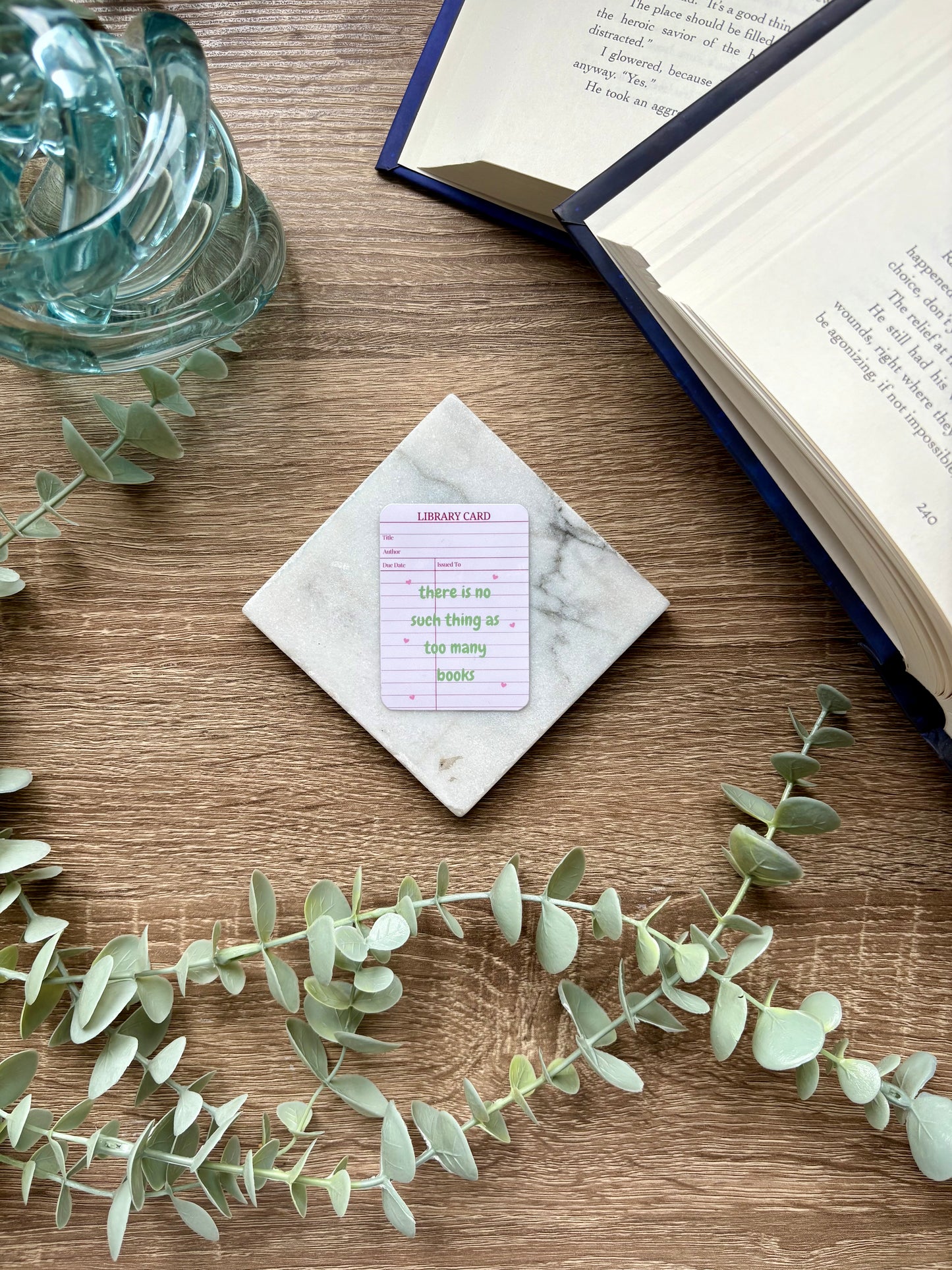 Library Card Sticker