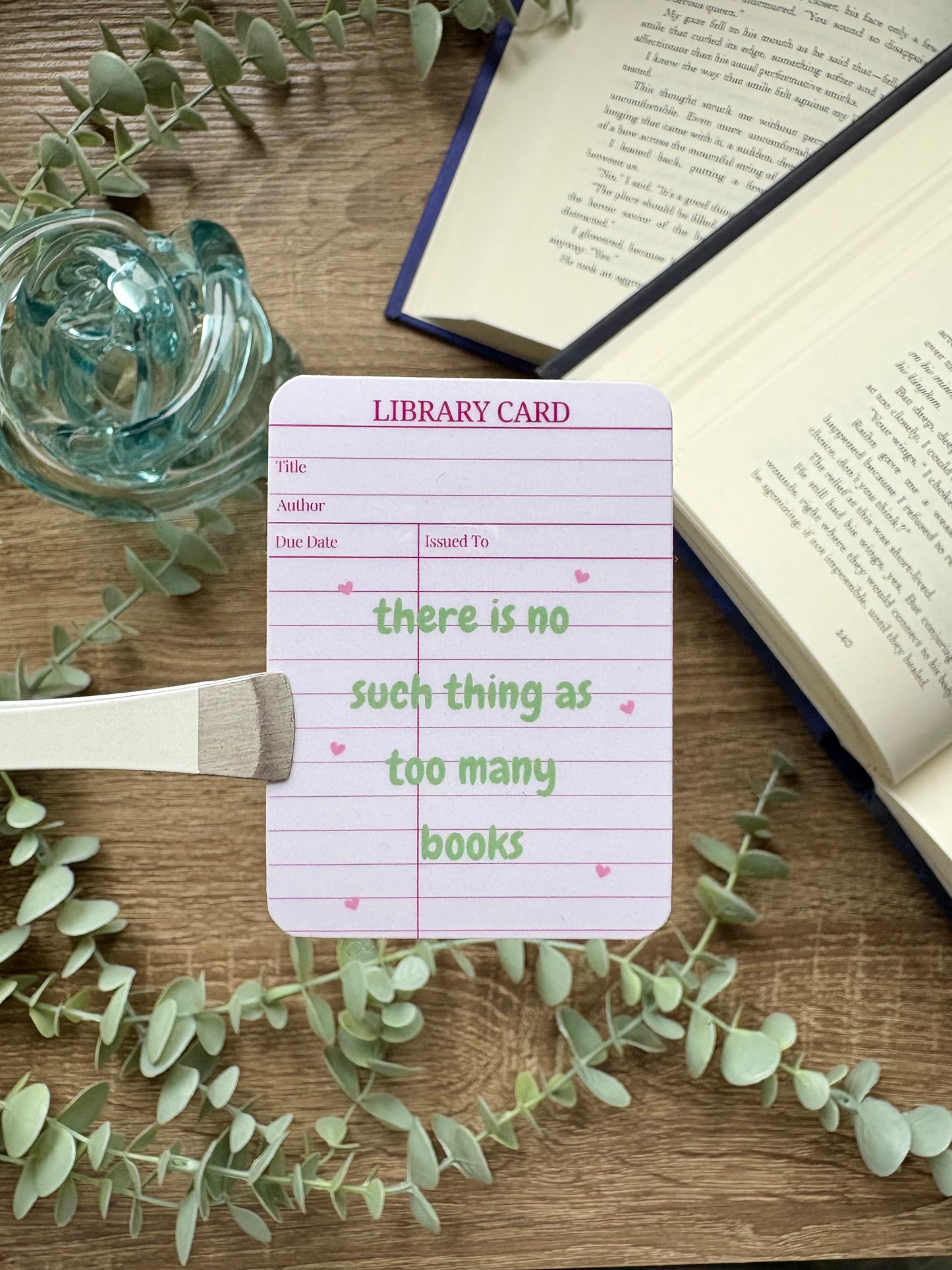 Library Card Sticker