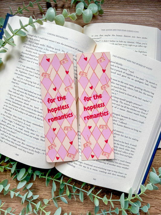 Hopeless Romantic Bookmark