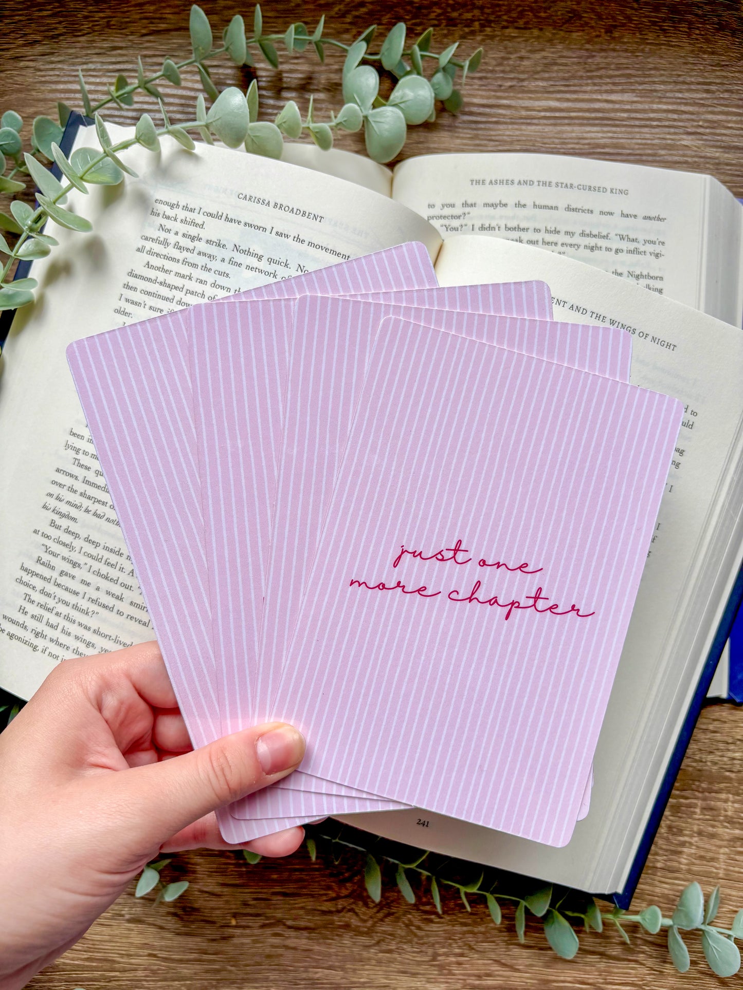 Just One More Chapter Kindle Insert