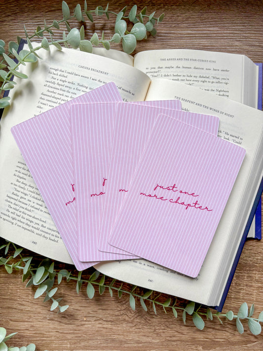 Just One More Chapter Kindle Insert