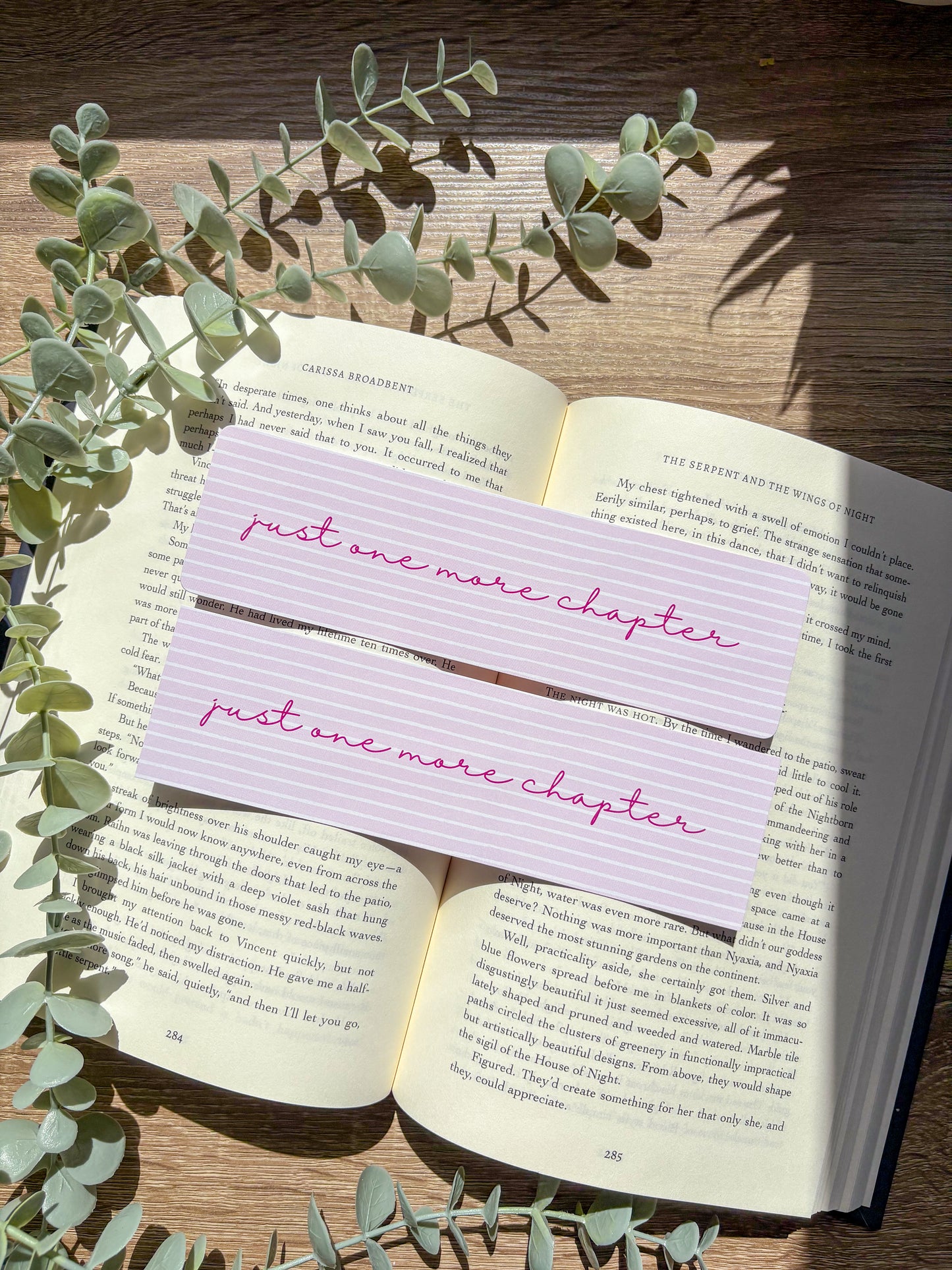 Just One More Chapter Bookmark