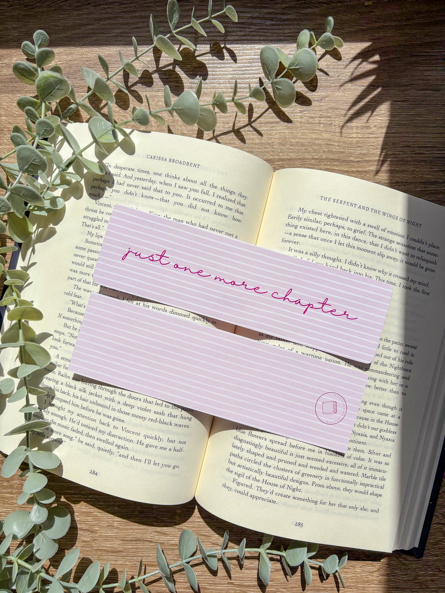 Just One More Chapter Bookmark