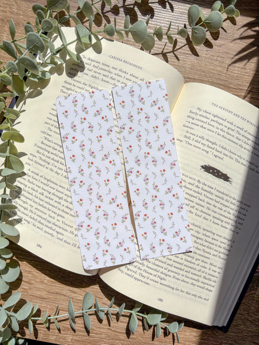 Flowers Bookmark