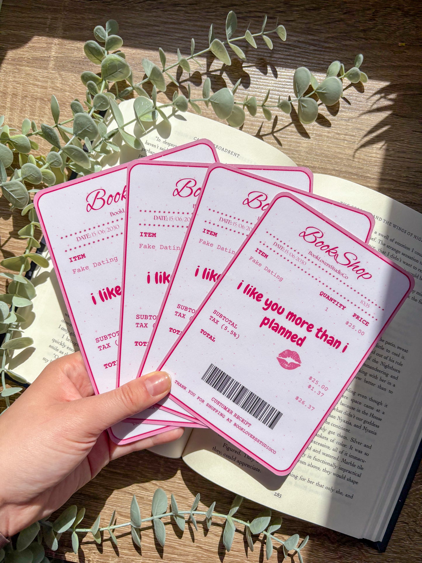Trope Receipt Kindle Insert Bundle