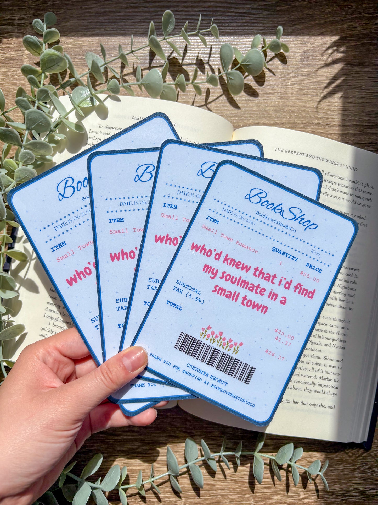 Trope Receipt Kindle Insert Bundle