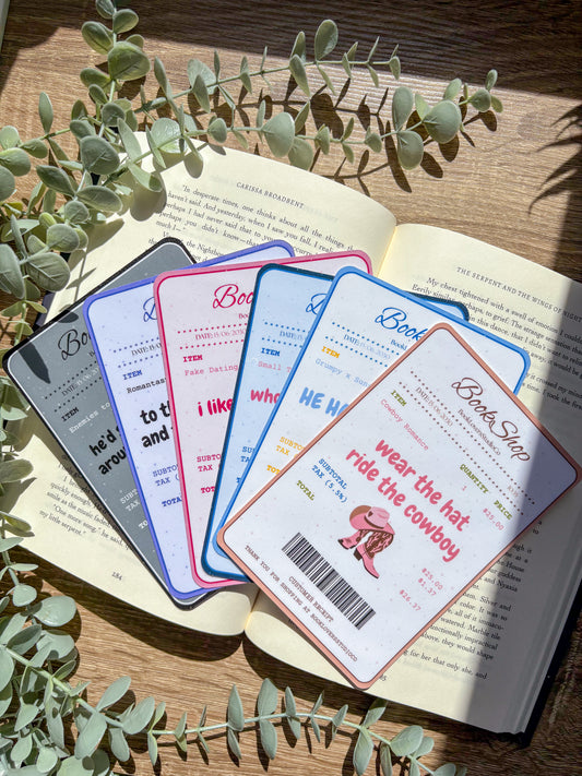 Trope Receipt Kindle Insert Bundle