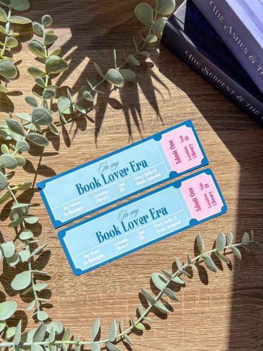 In My Book Lover Era Bookmark