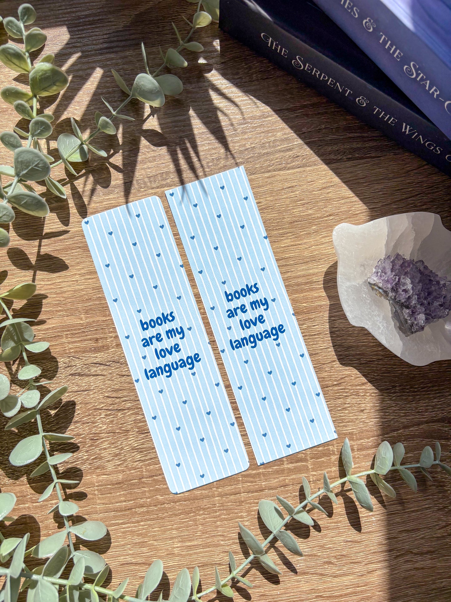 Books Are My Love Language Bookmark