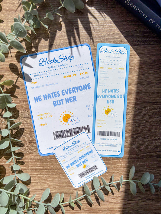 Grumpy x Sunshine Receipt Bundle