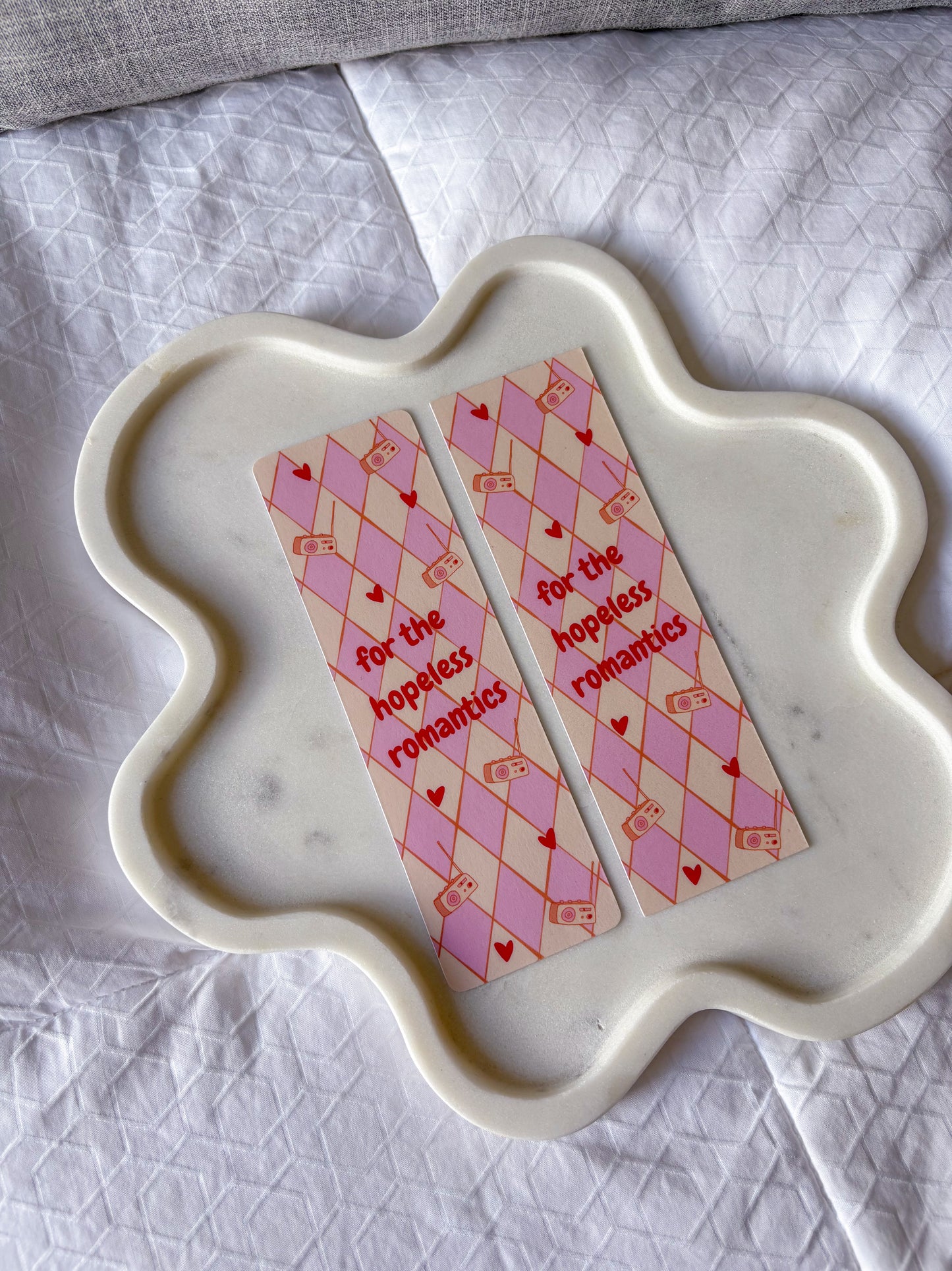 Hopeless Romantic Bookmark
