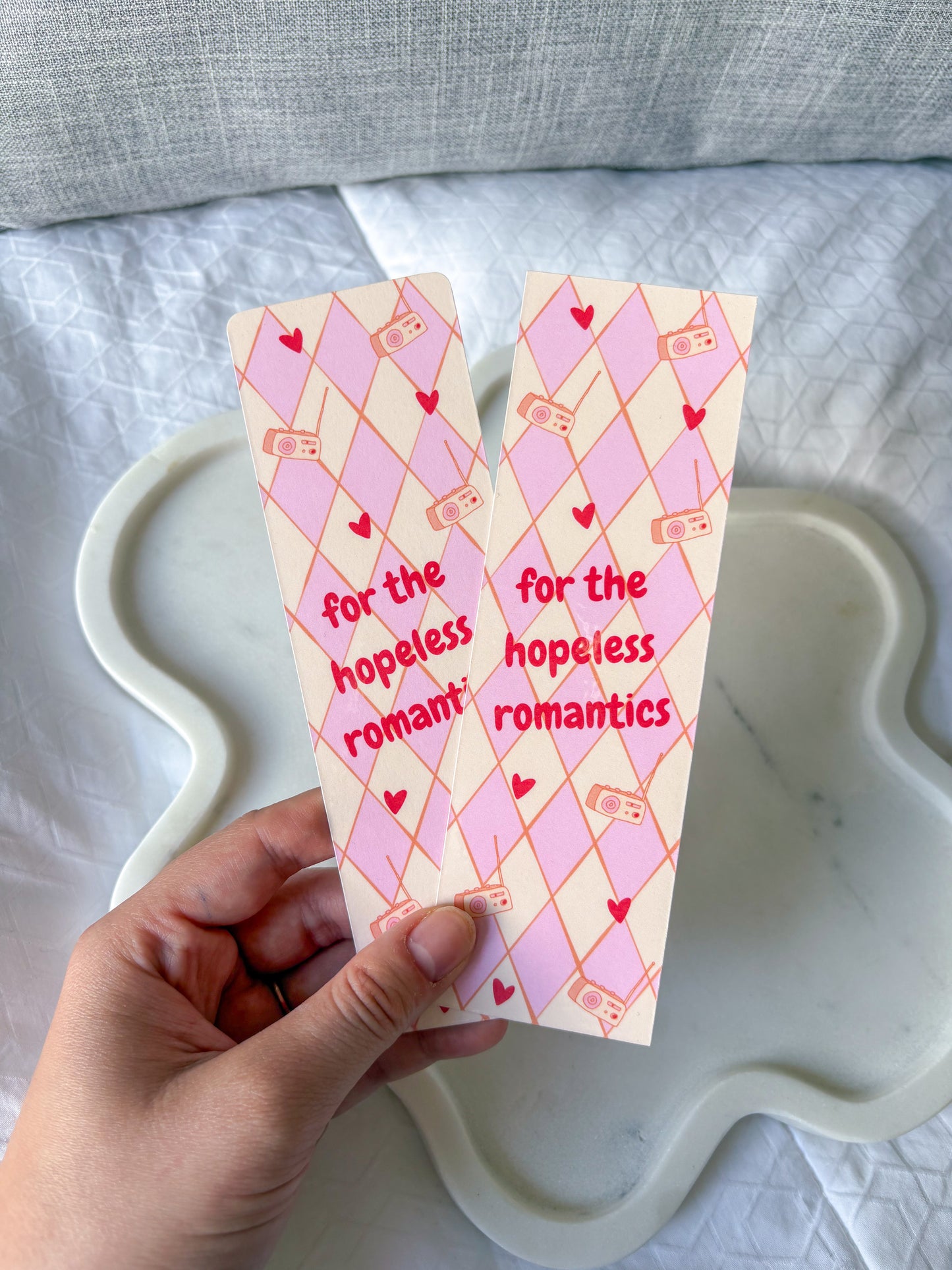 Hopeless Romantic Bookmark