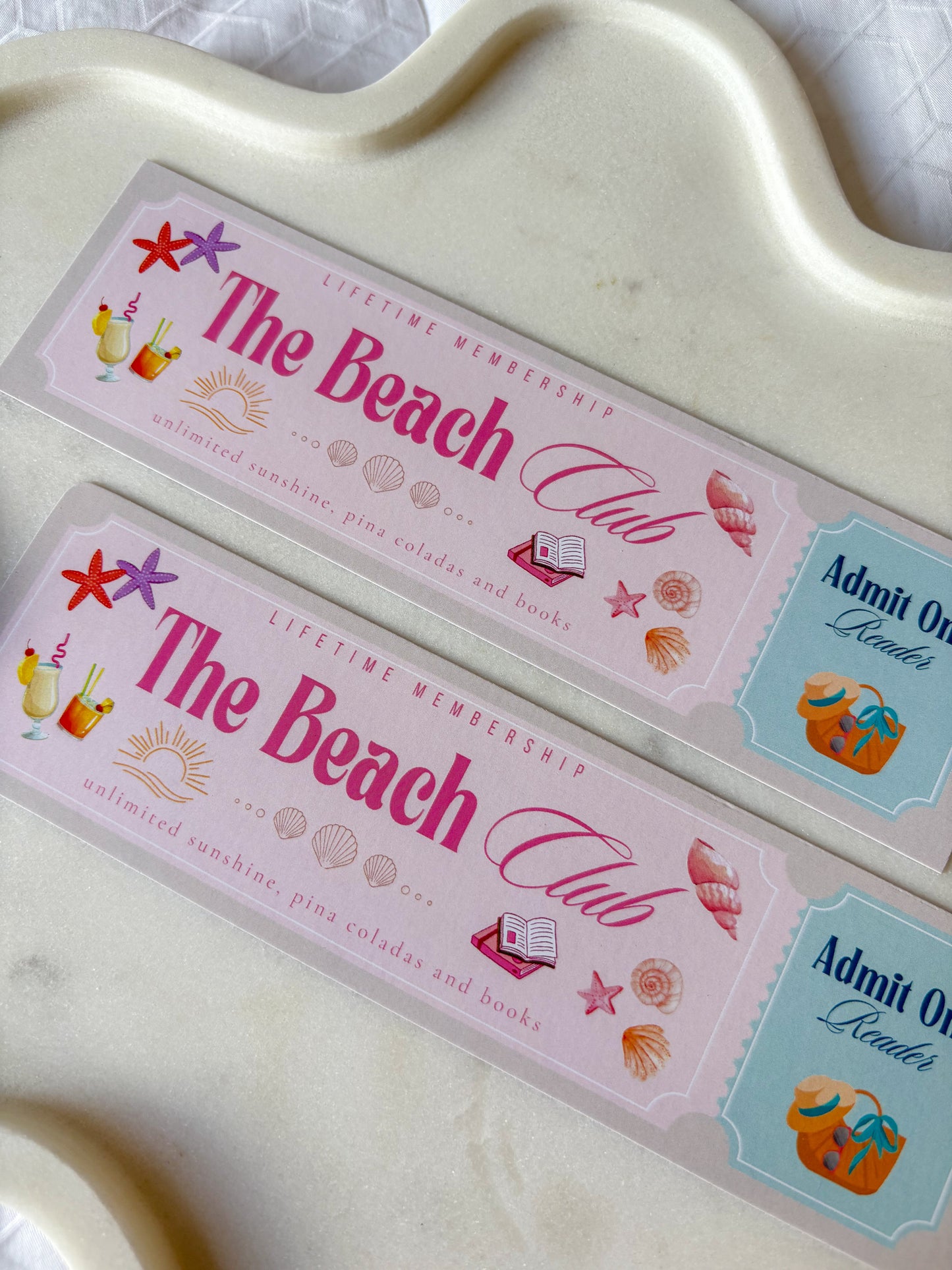 The Beach Club Bookmark