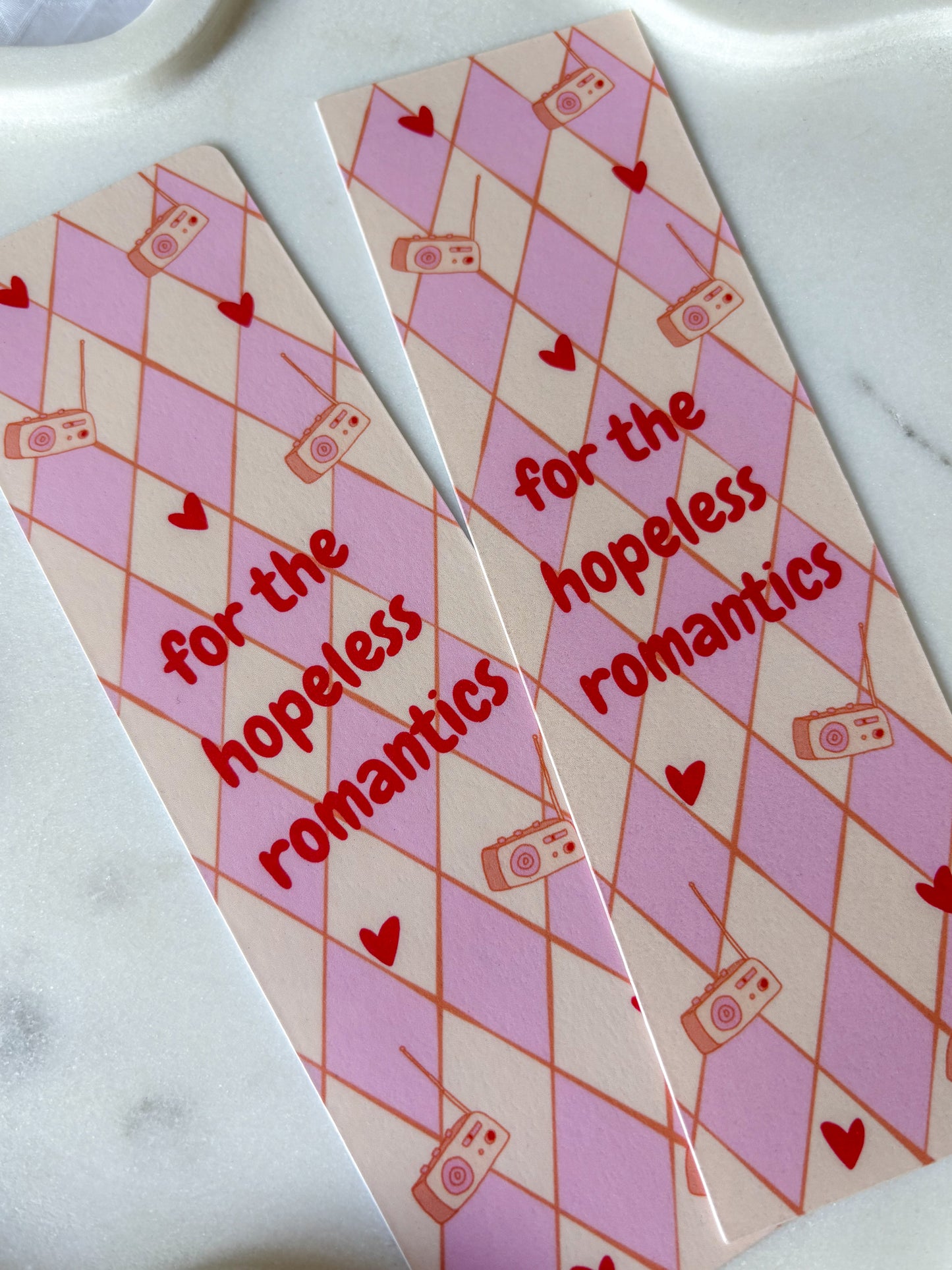 Hopeless Romantic Bookmark