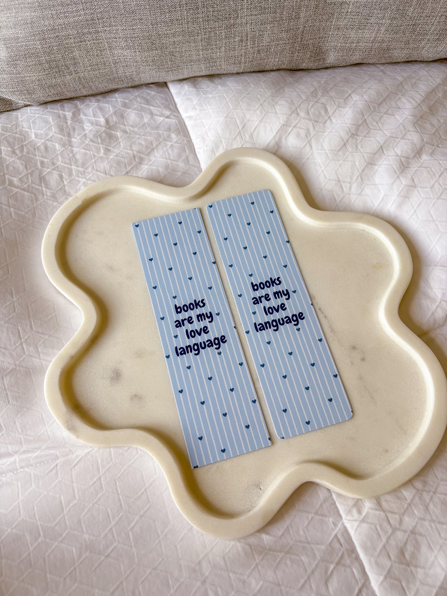Books Are My Love Language Bookmark