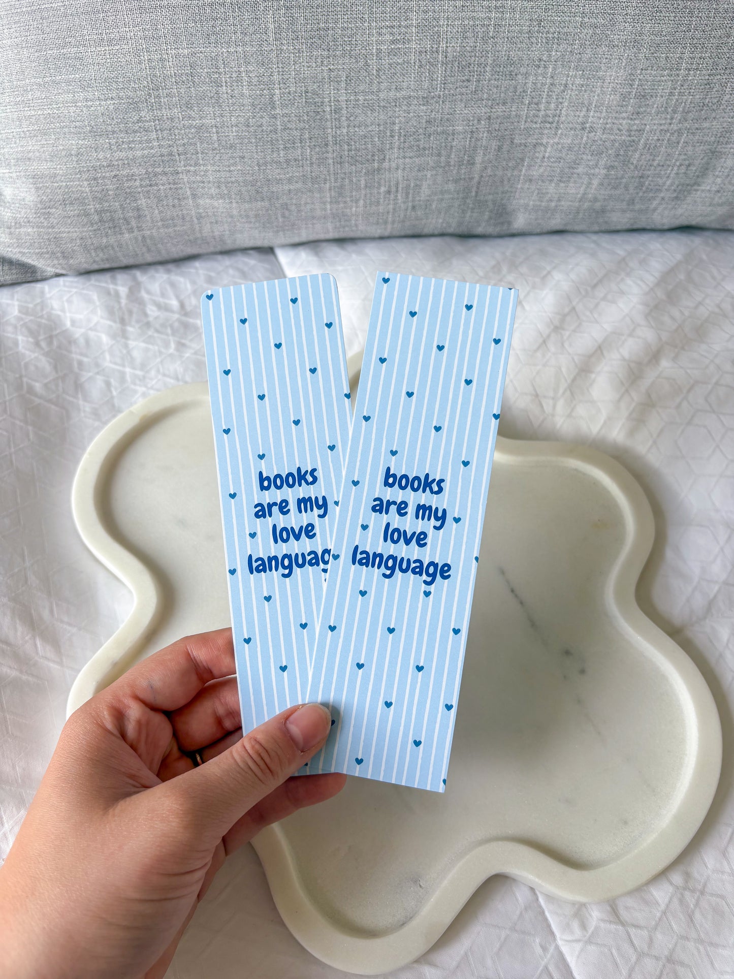 Books Are My Love Language Bookmark