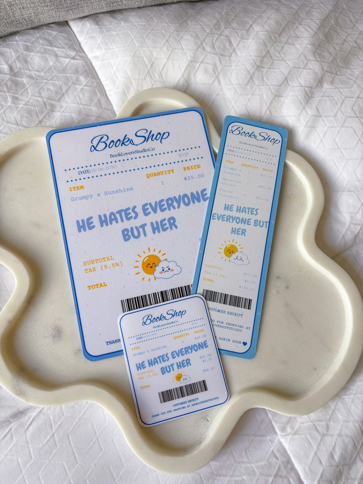 Grumpy x Sunshine Receipt Bundle