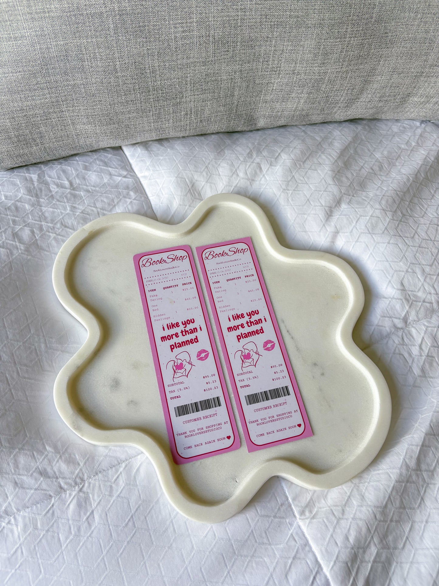 Fake Dating Receipt Bookmark