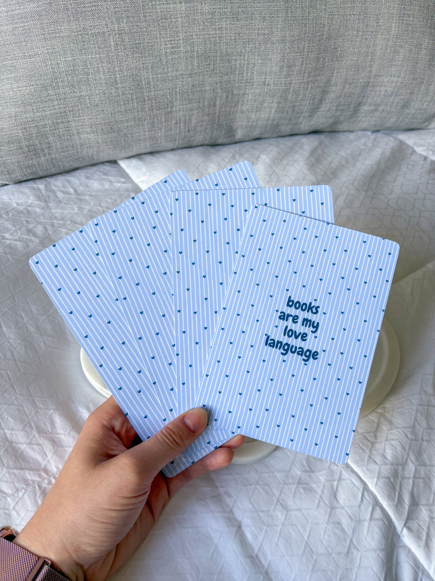 Books Are My Love Language Kindle Insert