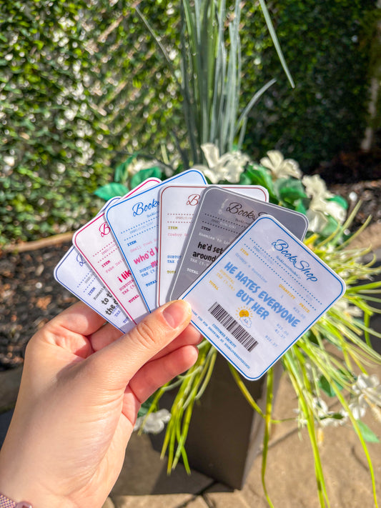 Trope Receipt Sticker Bundle
