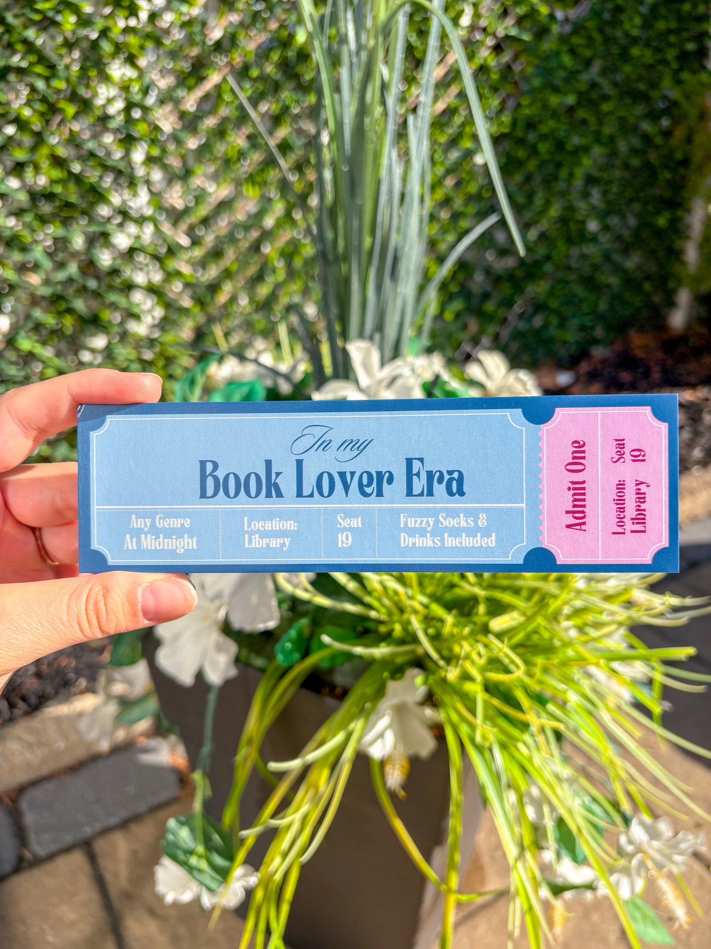 In My Book Lover Era Bookmark