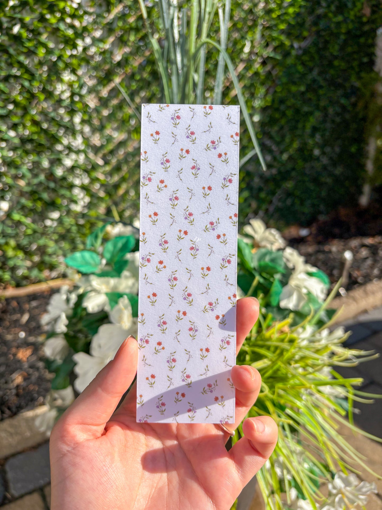 Flowers Bookmark