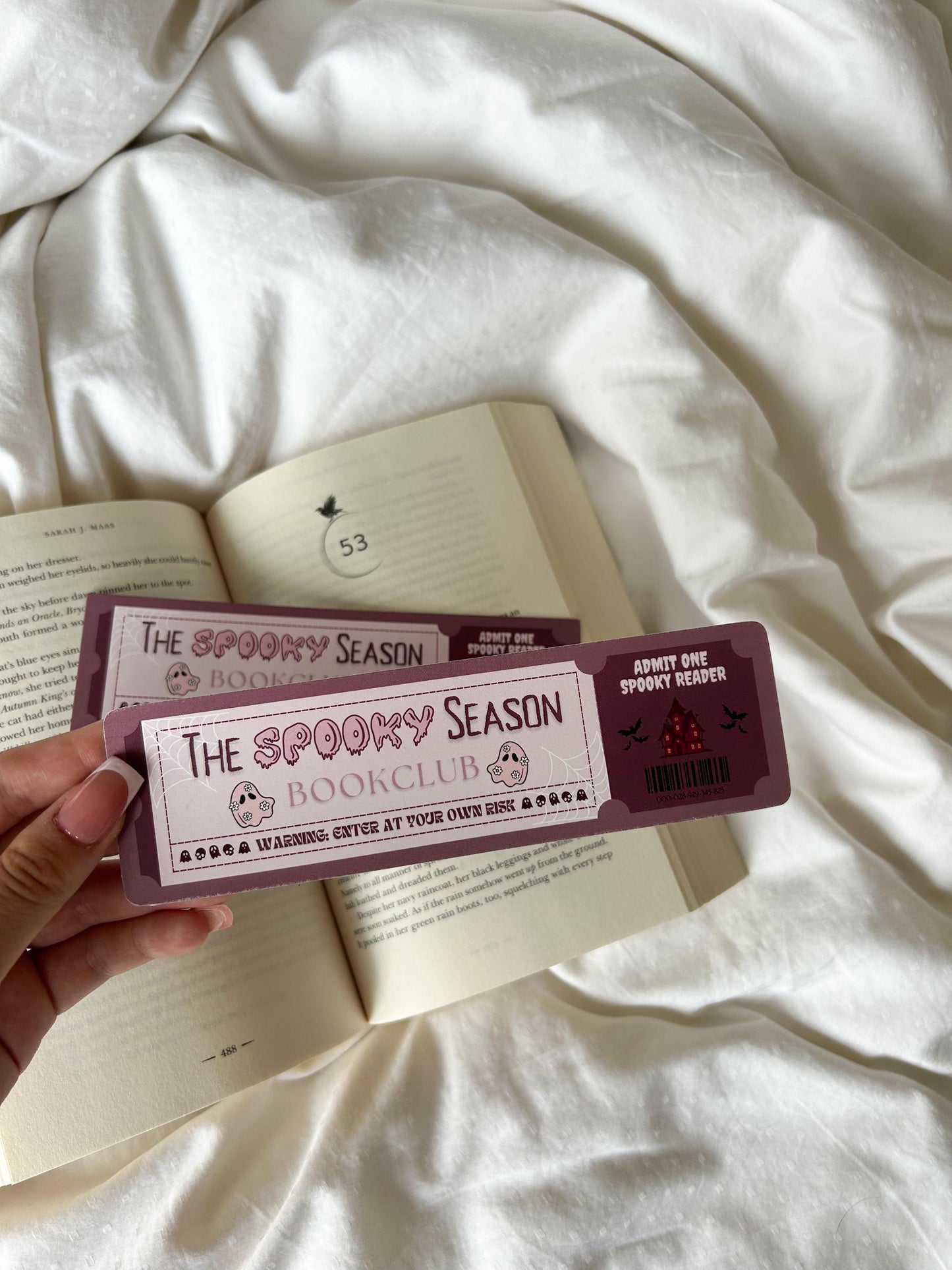 The Spooky Season Bookclub Bookmark